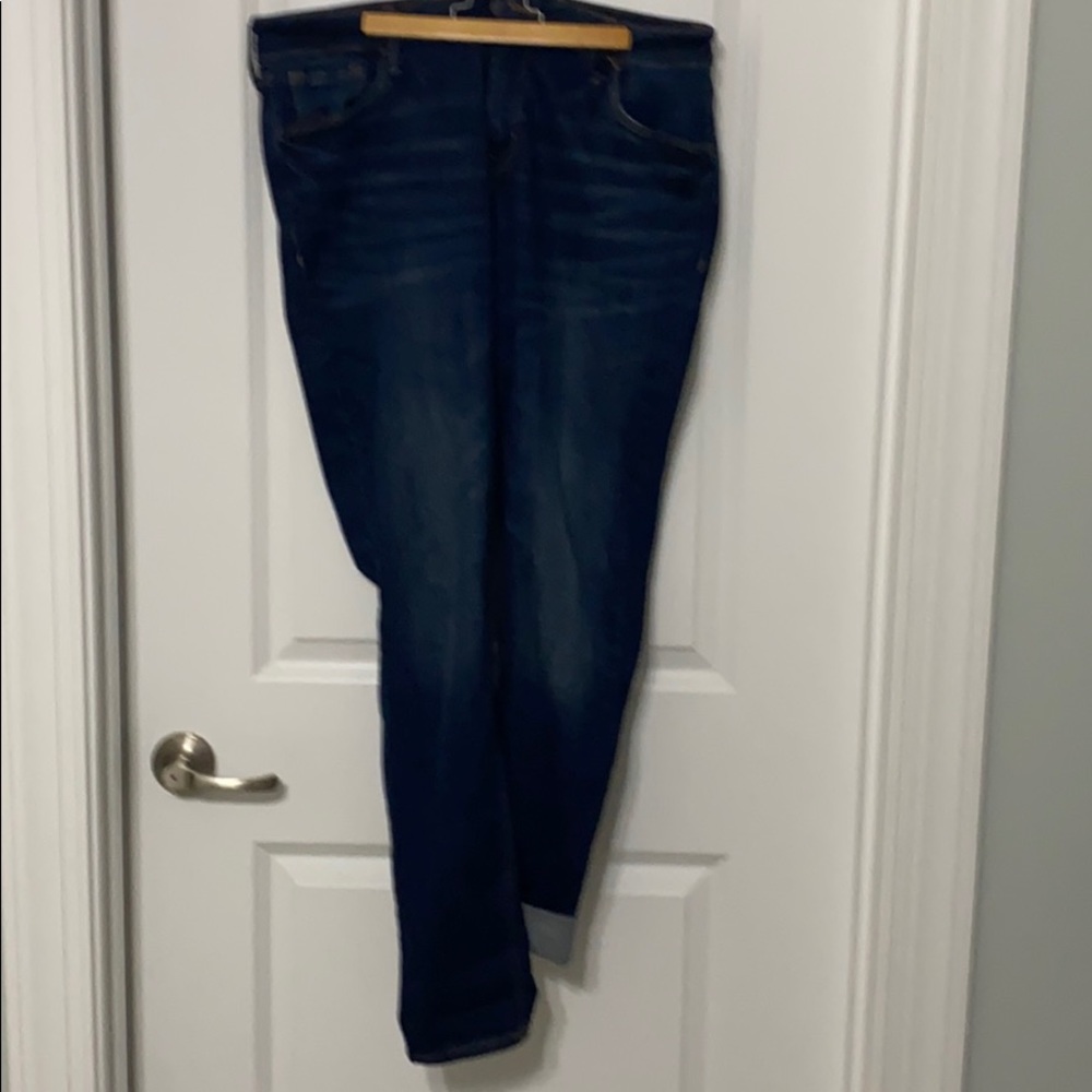 COPY - Old Navy Rockstar dark wash denim